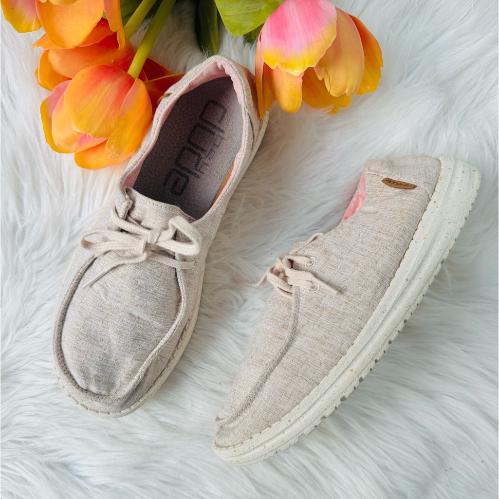 Hey Dude Wendy Chambray Shoes